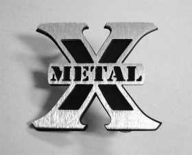 X-Metal Series Logo Badge
